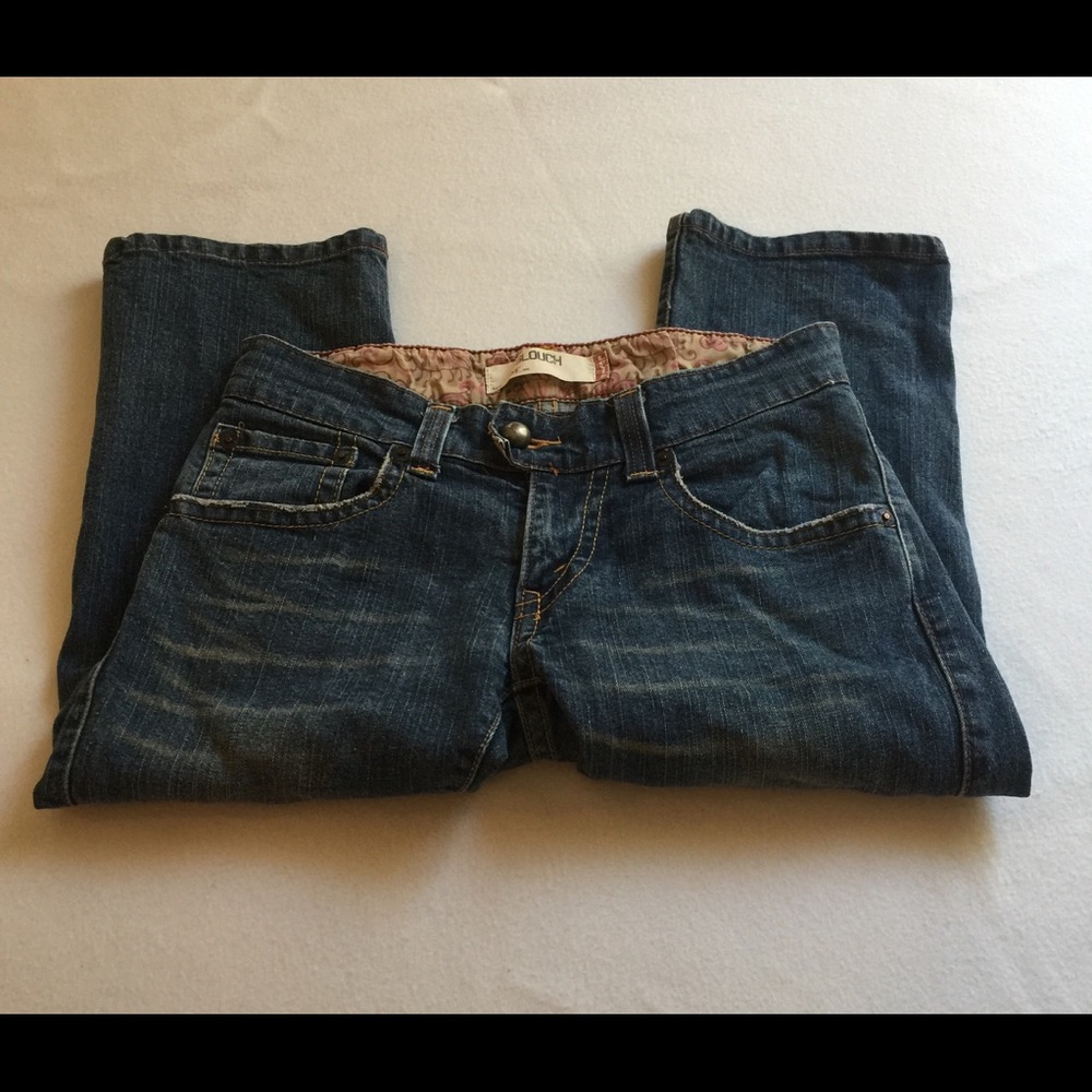 Levi’s women’s slouch 405 Capri jeans